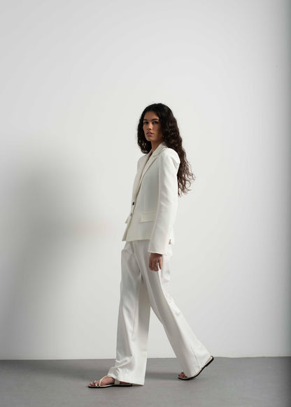 FLOWY TAILORED TROUSERS